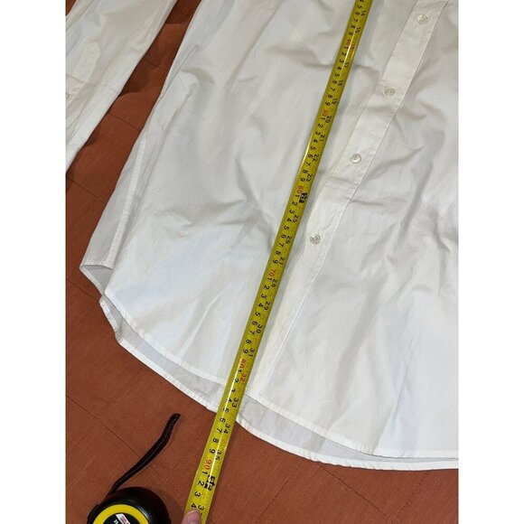 Dolce & Gabbana Mens White Button-Up Dress Shirt Size 44 17 1/2 - Picture 7 of 9